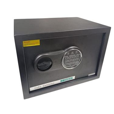 Imagem de Cofre Office Line Aço Digital Preto 16L Ordene