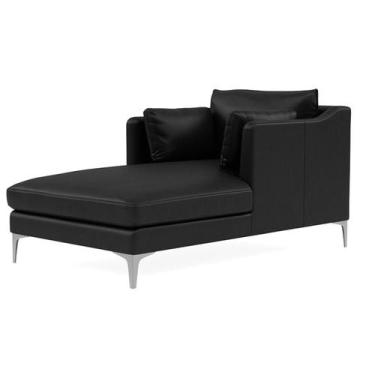 Imagem de Recamie Divan Pés em Alumínio  - CHA006 - SOFÁ DIRETO DA FÁBRICA, bran