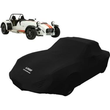 Imagem de Capa Carro Antigo Lotus 7 Colecionador Alta Durabilidade - Mz, Preta