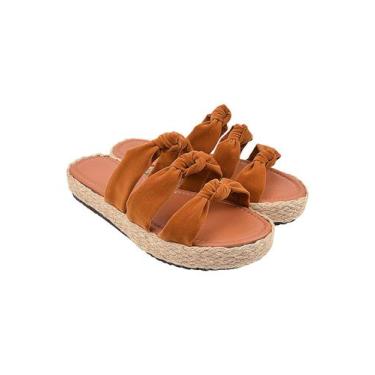Imagem de Sandália Confortável Detalhe em Corda Boa e Barata Nó - Cazzani, 36, M