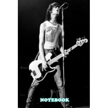 Imagem de Notebook : Dee Dee Ramone Ramones Rock band Journal Diary For Any Occasion Gifts in Work Office, Home, School, Thankgiving Notebook #153