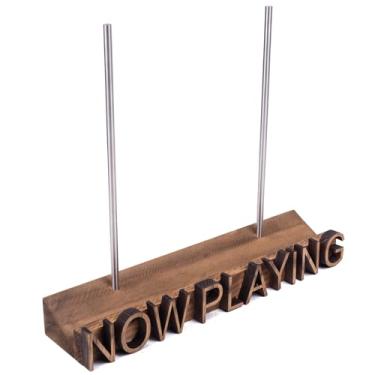 Imagem de WodGod Suporte de parede para discos de vinil, suporte de vinil de madeira, suporte de toca-discos, suporte de vinil para álbuns