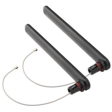 Imagem de Mini antena WiFi de banda dupla 3DBI Bluetooth 2,4 GHz 5,8 GHz cabo IPEX/U.FL MHF2 para módulo PCIe WLAN mini roteador de cartão PCIe PC repetidor de mesa FPV UAV PS3 PS4 USB Dongle Raspberry Pi (2