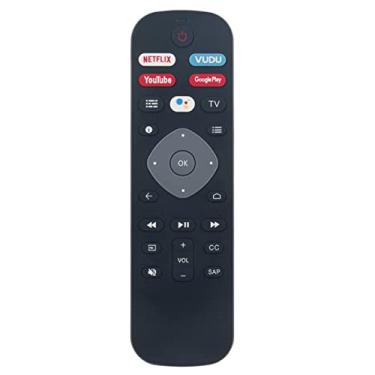 Imagem de URMT26RST004 Controle remoto de voz substituído para Philips Smart TV 65PFL5504/F7 65PFL5504/F6 75PFL5704/F7 50PFL5604/F7 65PFL5604/F7 50PFL5704/F7 65PFL5704/F7 7 55 unidades FL5704/F7 43PFL5604/F7