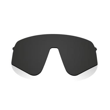 Imagem de Littlebird4 Substituição de lentes polarizadas premium de 1,5 mm para óculos de sol Oakley Sutro Lite Sweep OO9465 - Multiopções (preto escuro)
