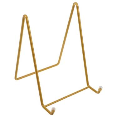 Imagem de Zerodeko Suporte De Placa De Metal Expositor Cavalete Cavalete De Aço Carbono Para Imagem Placa Decorativa Foto Trabalho Artístico ()