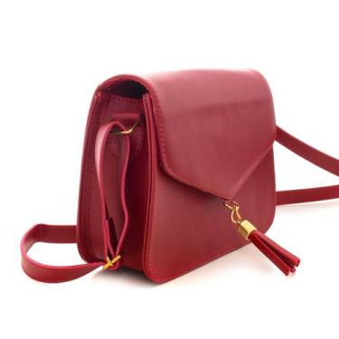 Imagem de Bolsa Bolsinha Pequena Clutch Tiracolo Alça Transversal De Lado - M R 