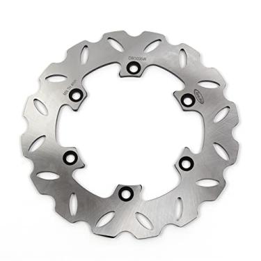 Imagem de 1 peça de rotor de disco de freio traseiro para Yamaha WR200R 1992-1995, TT250R 1993, WR250 1990-1997, YZ250 1988-1997, acessórios de substituição de motocicleta WR 250 prata 1989 1990 1991 1992 1993