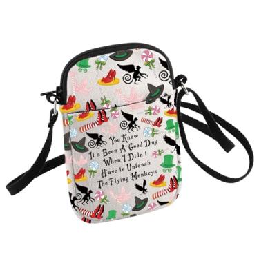 Imagem de Bolsa tiracolo Wizard Dorothy Witch Fans Gift I Have Flying Monkeys and I'm Not Afraid to Use Them Small Sling Bag, Flying Monkeys