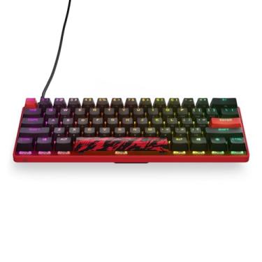Imagem de SteelSeries Apex 9 Mini: Faze Clan Edition — HotSwap Optical Keyboard – 60% Compact Design — Optical Switches — RGB Customization – Double Shot PBT Keycap