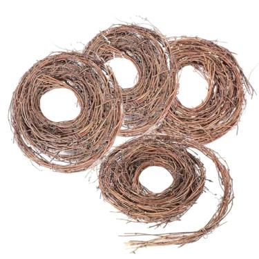 Imagem de Kidlearn Pacote Com 4 15 Pés De Artesanato Faça Você Mesmo, Guirlanda De Videira Natural, Guirlanda De Videira Para Decoração De Parede De Porta De Feriado De Casamento