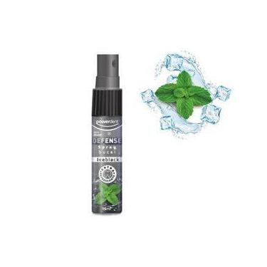 Imagem de Spray Bucal Defense Ice Black Refrescante Mau Hálito 2452 - Powerdent,