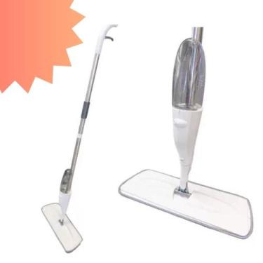 Imagem de Mop Spray Limpeza Pisos Esfregão Rodo Mágico Giratório Multiuso - Fwb