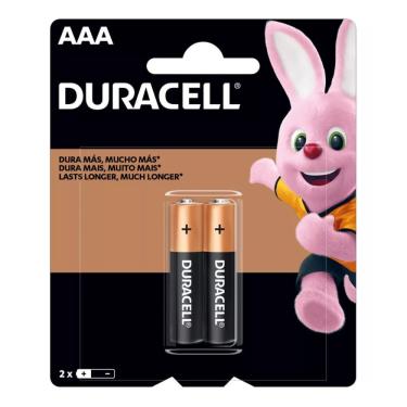 Imagem de Pilha Alcalina AAA Palito Duracell com 2 Unidades