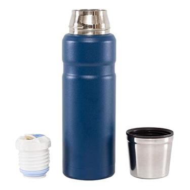 Imagem de Garrafa térmica de 500ml Rock NTK com tampa na função caneca