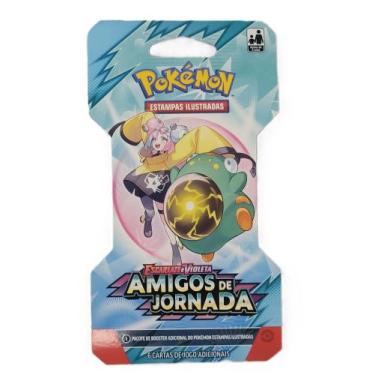 Imagem de Blister Unitário Pokémon Escarlate Violeta Amigos De Jornada, Bellibot