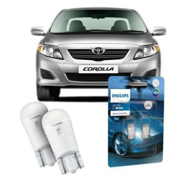 Imagem de Par Lâmpada Led Farolete Corolla Philips Ultinon