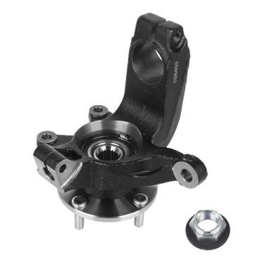 Imagem de Autoround 698-406 Junta de direção dianteira direita e conjunto de cubo de rolamento de roda apto para Ford Focus 2006 2007 2008 2009 2010 2011, substituição # 698406 LK004, lado do passageiro