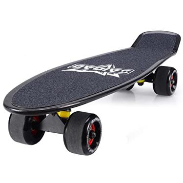 Imagem de Skate completo para crianças, adolescentes e adultos, 7 camadas Maple Double Kick Deck Concave Cruiser Trick Skateboard, skate padrão profissional