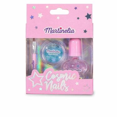 Imagem de Conjunto de maquiagem infantil Martinelia Cosmic Nails 3 peç