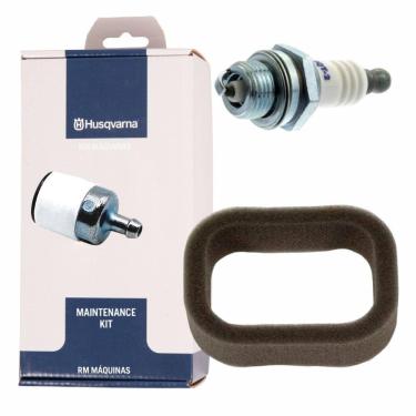 Imagem de Kit Filtros Vela Husqvarna 321r/321c/321s25/w25p 