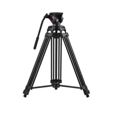 Imagem de Tripé Profissional Cabeça Flúida Hidraulica Dslr Filmadora