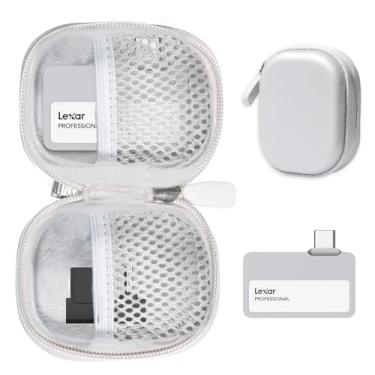 Imagem de CaseSack Capa para Lexar Professional Go, Go w/Hub, SSD portátil de 1TB/2TB e Hub apenas