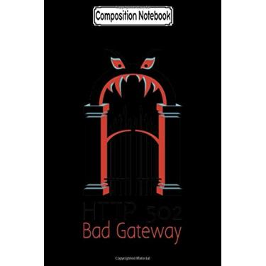 Imagem de Composition Notebook: Http 502 bad gateway Journal Notebook Blank Lined Ruled 6x9 100 Pages