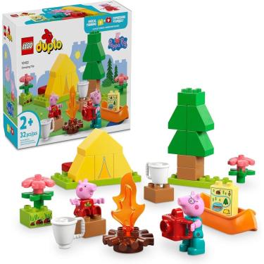 Imagem de LEGO DUPLO® - Peppa Pig  Viagem de acampamento 10452