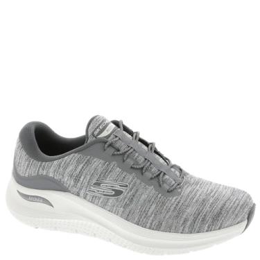 Imagem de Skechers Tênis masculino Arch Fit 2.0 Upperhand, Cinza, 8.5 X-Wide