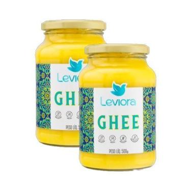 Imagem de Kit 2X: Manteiga Ghee Tradicional Sem Lactose Leviora 500G