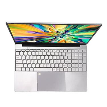 Imagem de Notebook 8GB RAM, Tela IPS HD 15.6in Notebook 1920x1080 Quad Core 8G RAM Touchpad Digital para Escola