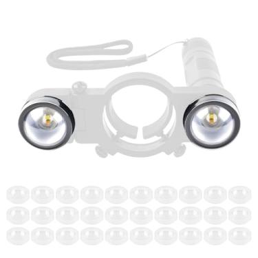 Imagem de YUZES Pacote com 30 tampas de lente de pistola de pulverização de tinta, sem limpeza, tampa de lente de plástico 015, luz de pistola de pintura automática (sem luz, apenas tampa da lente)