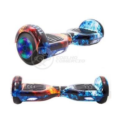 Imagem de Hoverboard Overboard Fogo Gelo Skate Elétrico Ice Fire Nº24