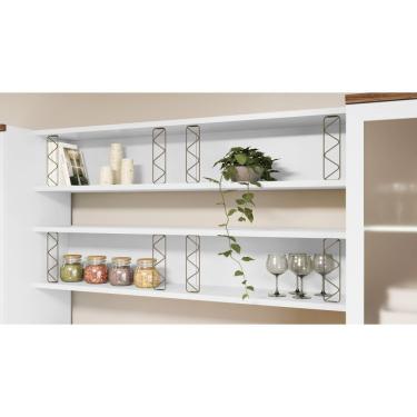 Imagem de Prateleira Nicho Aramado Iluminata Genialflex Branco