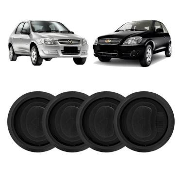 Imagem de Difusor Ar Central Lateral Celta Prisma (4Un) Preto