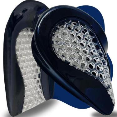 Imagem de Meia Palmilha Anatômica Para Fascite Plantar Esporão Calcâneo Tendinit