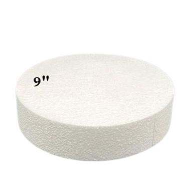 Imagem de FromJenn,WithLove Fromjennwithlove - Manequim De Bolo 9X2" Isopor Para Confeiteiros Criativos, Prática Glacê Durável E Resistente Aplicação Fondant, Ideal Profissionais Iniciantes