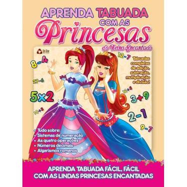 Imagem de Livro - Aprenda Tabuada com as Princesas do Reino Encantado 01