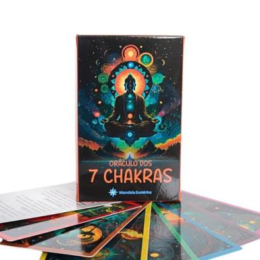 Imagem de Oráculo dos 7 Chakras Mandala Esotérica Cartas Plastificadas