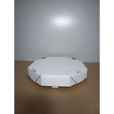 Imagem de Caixa de pizza 25 cm branca fardo c/ 50 unidade - DBOX