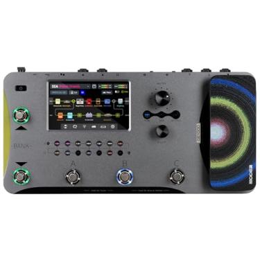 Imagem de MOOER Pedal De Efeitos Múltiplos Para Guitarra Ge1000Li, Processador Cadeias Duplos Com Modelagem Amplificador, Bateria, Tela Sensível Ao Toque 5", Mais 300 Efeitos, Irs Terceira Marca, Som Estéreo,