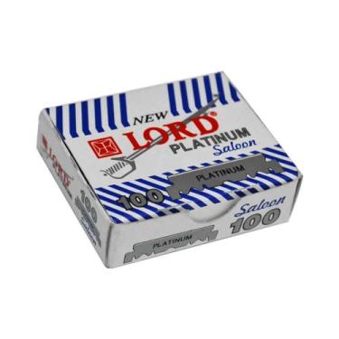 Imagem de Lâmina Inox Barbear Platinum 1/2 Lâmina Caixa com 100 Peças - Lord