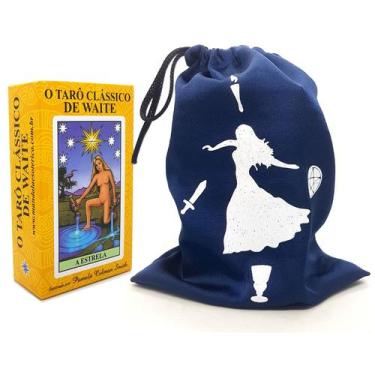 Imagem de Tarô Clássico Waite c/ Manual Bolsa Cigana Brinde - Mandala