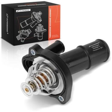 Imagem de A-Premium Conjunto De Alojamento Do Termostato Líquido Arrefecimento Motor Compatível Com Ford Explorer 2012-2013, Edge 2012-2015 E Land Rover Range Evoque 2012-2017, Lr2, Discovery Sport Jaguar Xf,