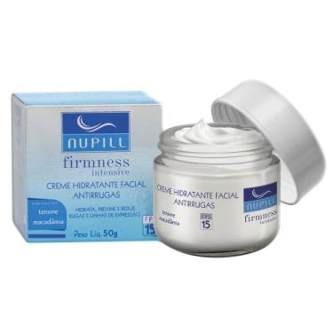 Imagem de Creme Hidratante Facial Antirrugas Nupill Firmness Intensive FPS 15 50