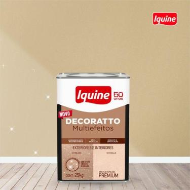 Imagem de Revestimento Textura Efeito Cristais de Brilho Decoratto 25kg Iquine, 