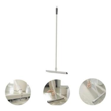 Imagem de Rodo Limpeza Doméstica Cabo Aço Inox Moderno Linha Flow - Ou