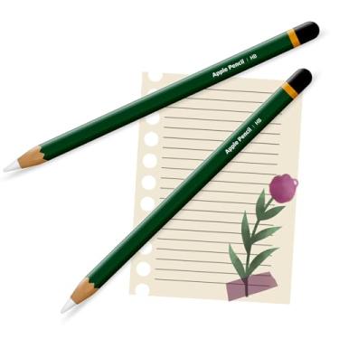 Imagem de The Mujen Capa para Apple Pencil [Pacote com 2] Ultra Fina 3M Capa de Vinil Premium Ecológica Greenguard Ink Apple Pencil Cor Gradiente – 2ª Geração (C080)