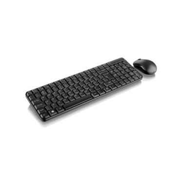 Imagem de Kit Teclado E Mouse S/f Usb Preto Tc183 - MULTILASER